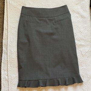 Rebecca Taylor Charcoal Pencil Skirt
